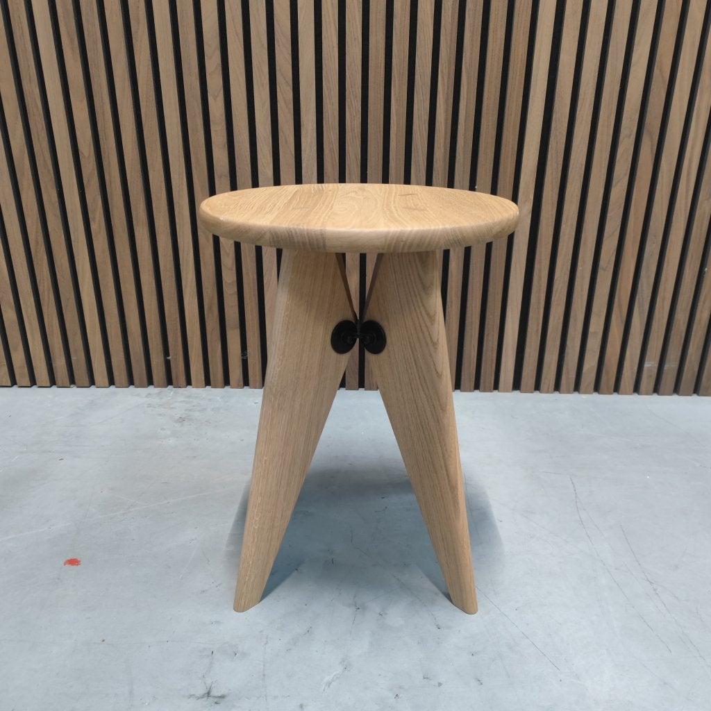 Vitra Tabouret Bois - Natural oak, Ophalen of Verzenden