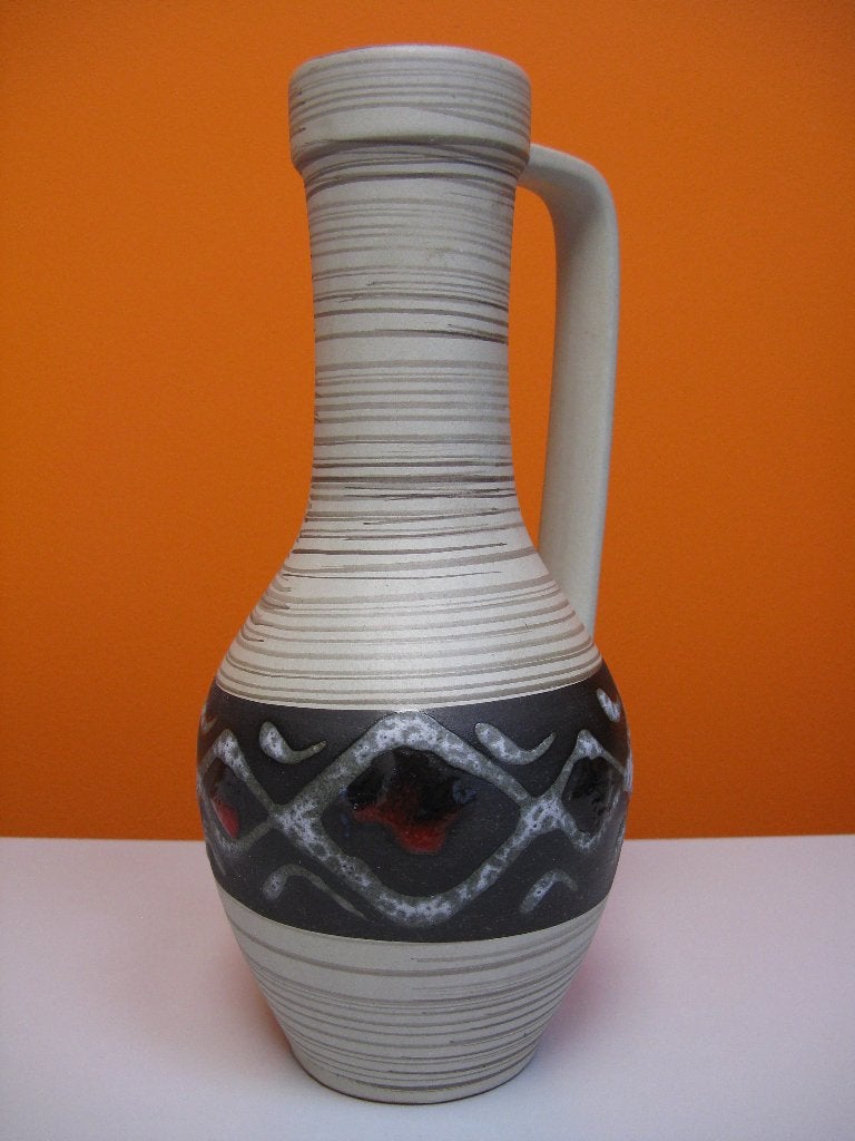 retro vintage vaas Carstens Tonnieshof West Germany 1962, Ophalen of Verzenden
