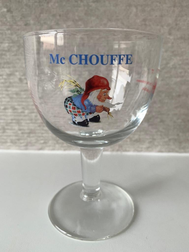 MC Chouffe glas The Skotch from the Ardennes 25 cl., Ophalen of Verzenden, Zo goed als nieuw, Glas of Glazen, Duvel