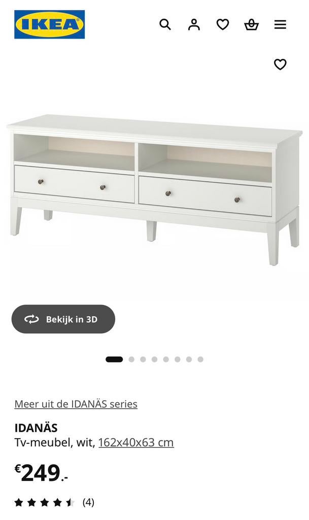 Tvkast tv meubels, Huis en Inrichting, Ophalen, Nieuw, 25 tot 50 cm, Minder dan 100 cm