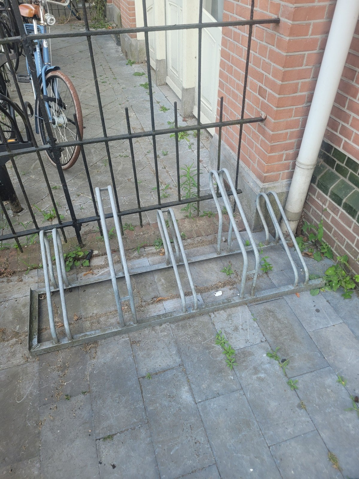Fietsenrek voor 5 fietsen - Gebruikt, Ophalen of Verzenden, Gebruikt