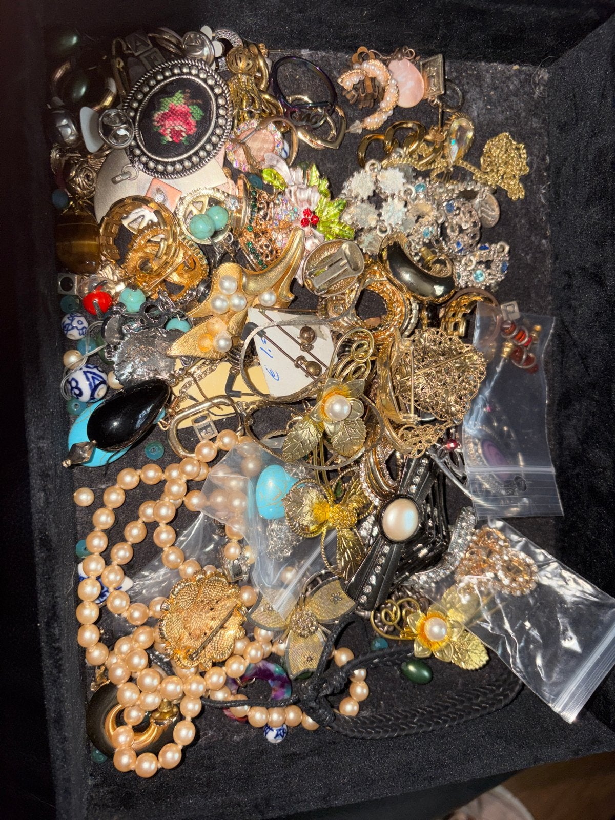 vintage retro vintage  sieraden -, Ophalen of Verzenden