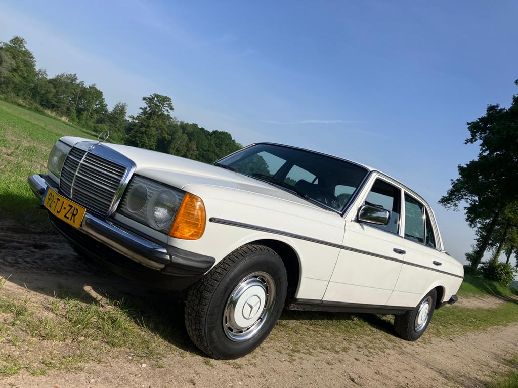 Mercedes w123 200d Diesel 1981 | Belastingvrij, Zwart, 1971 cc, Wit, Mercedes-Benz