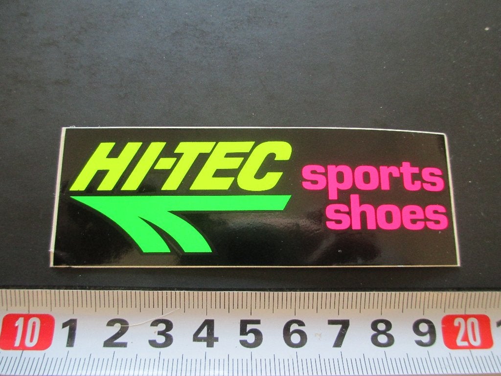 sticker HI-TEC sports shoes, Ophalen, Zo goed als nieuw