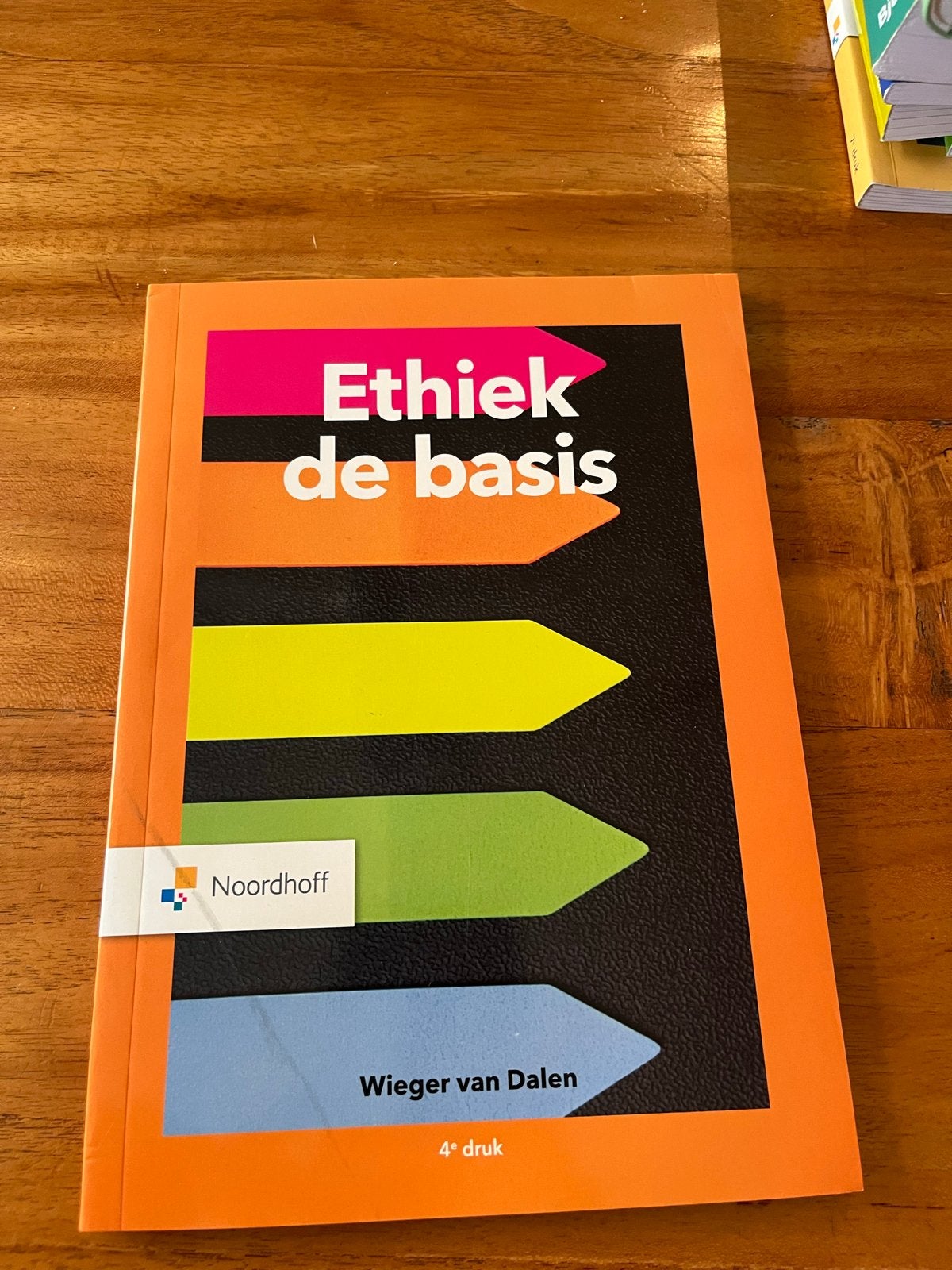 Ethiek de basis - Wieger van Dalen (4e druk), Boeken, Studieboeken en Cursussen, Ophalen, Alpha, Zo goed als nieuw, LBO