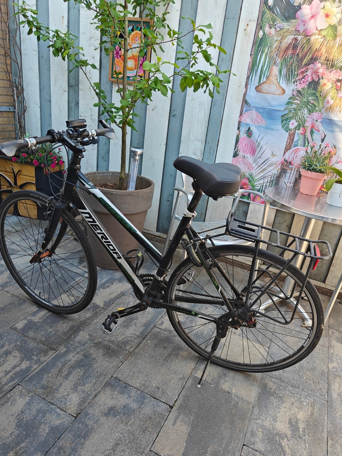 Merida Speeder T2 hybride fiets damesfiets, Overige merken, 28 inch, Gebruikt, Velgrem