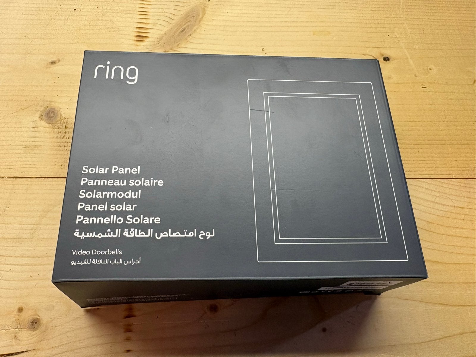 Ring Solar Panel voor Video Deurbel - Nieuw in doos, Ophalen of Verzenden, Nieuw