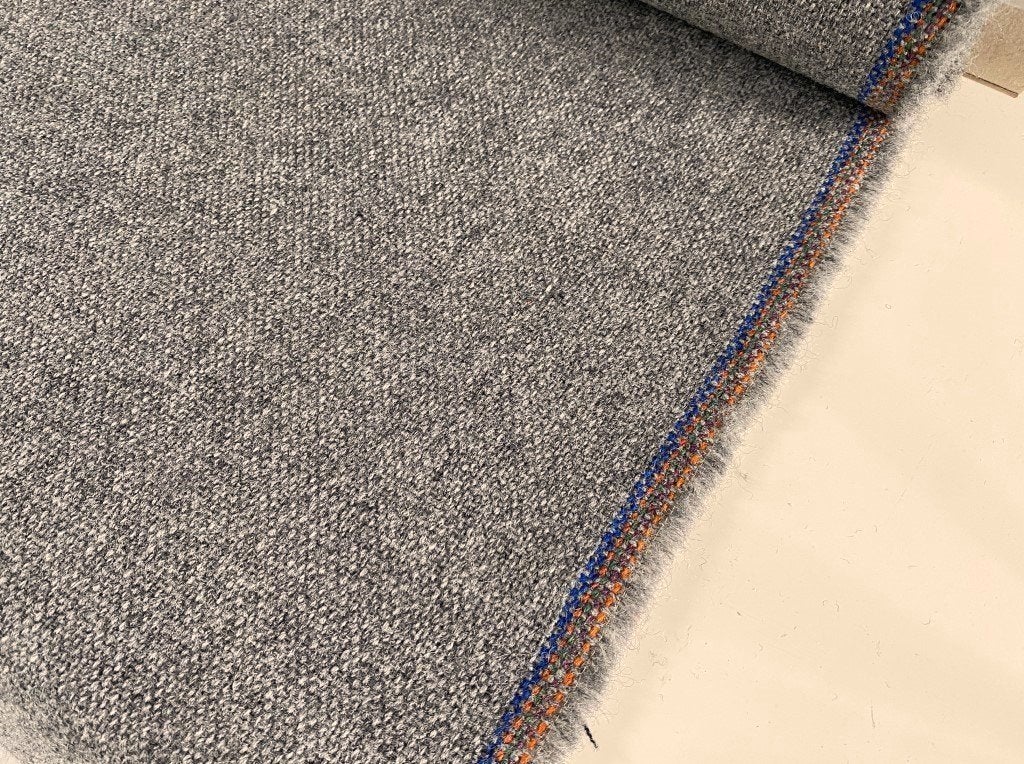 stof, Wol, 120 cm of meer, Ophalen of Verzenden, Grijs