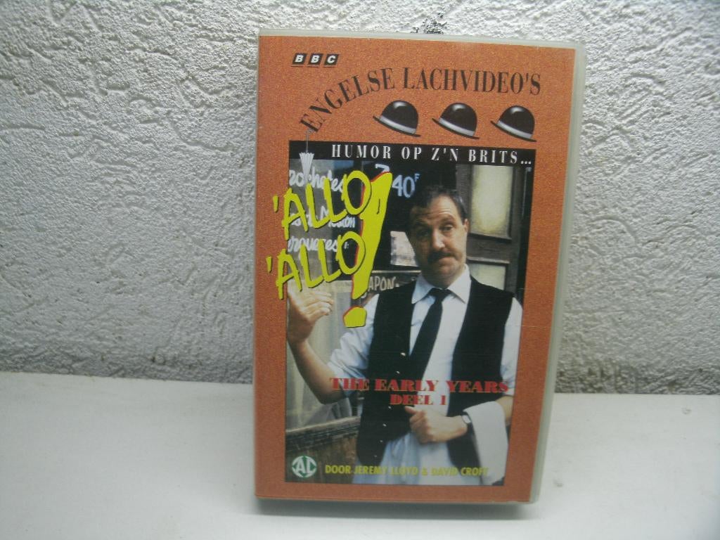 vhs 65b allo allo engelse lachvideo's, Alle leeftijden, Ophalen of Verzenden, Gebruikt, Actie en Avontuur