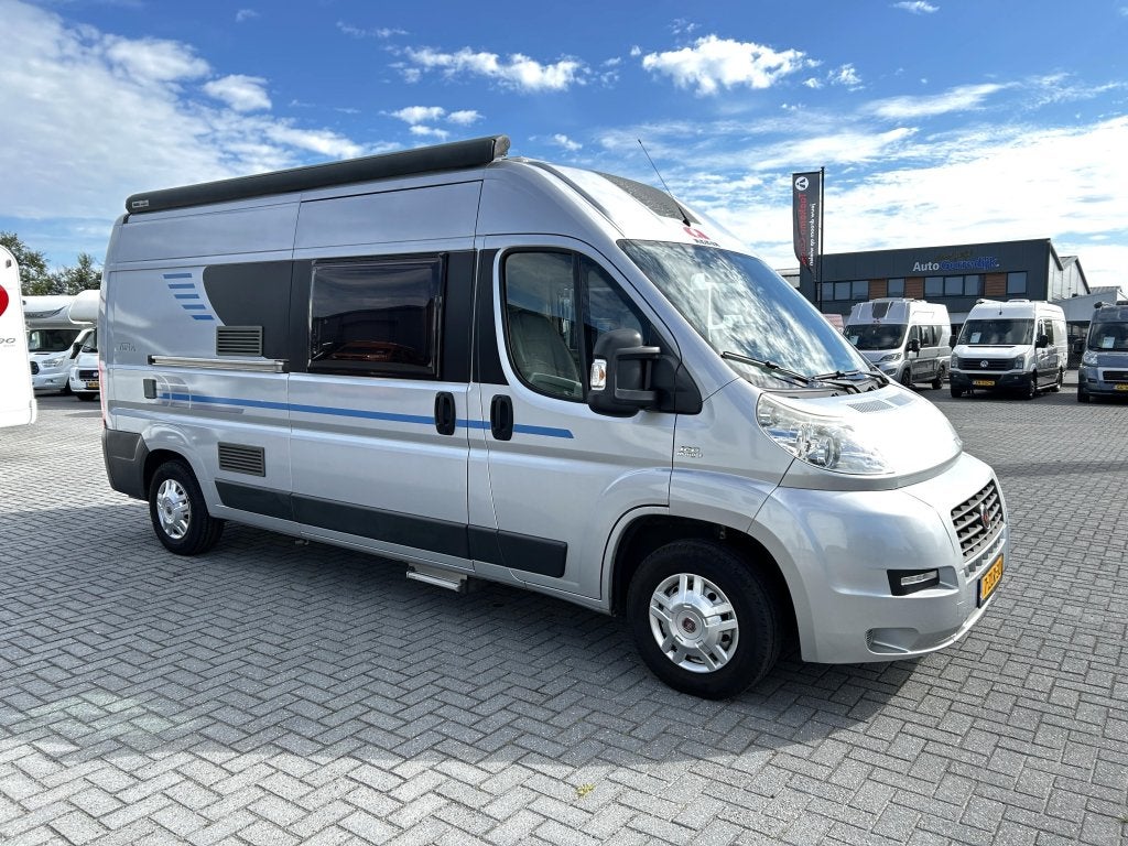 Adria Twin 600 Dwarsbed/2010/Airco/6-m/Buscamper, Buscamper of Camperbus, Fiat, Bedrijf, Tot en met 3