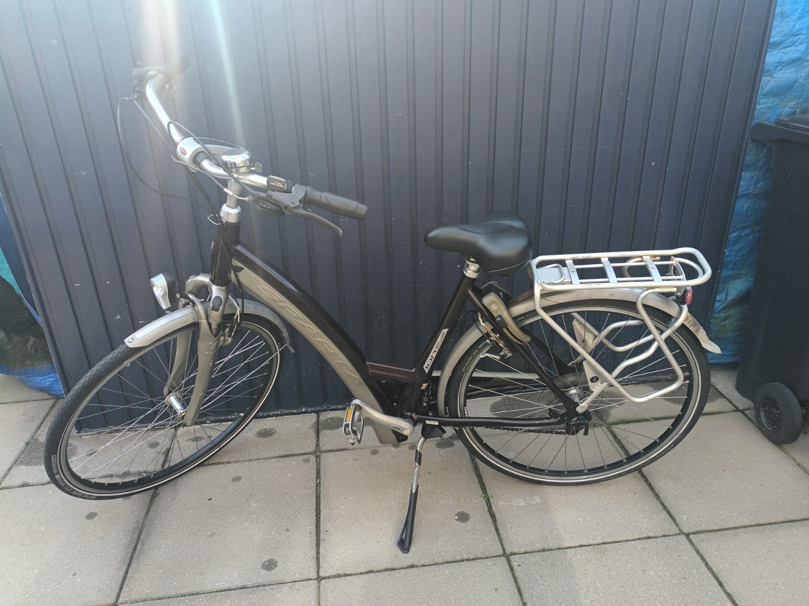 Tekoop een  sparta damesfiets handrem 28inch 8 versnellings, Fietsen en Brommers, Ophalen, Sparta, Gebruikt, Aluminium
