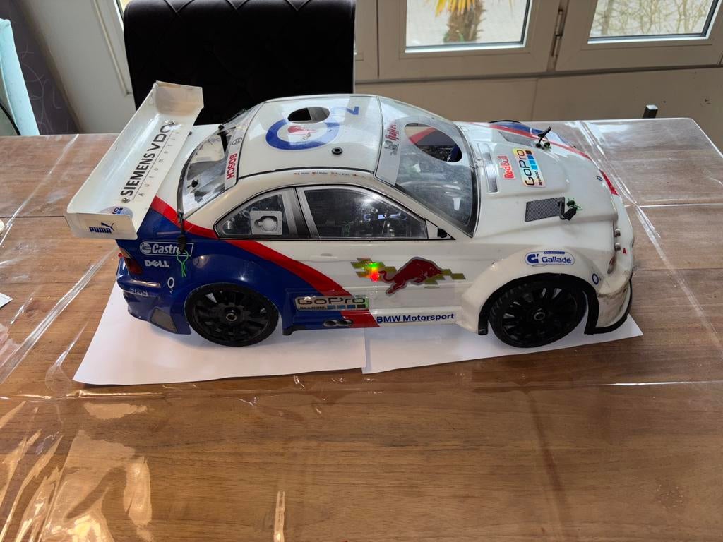 Rc auto Kyosho GT nitro 1/8 BMW, Gebruikt, Ophalen of Verzenden, Auto onroad, Nitro