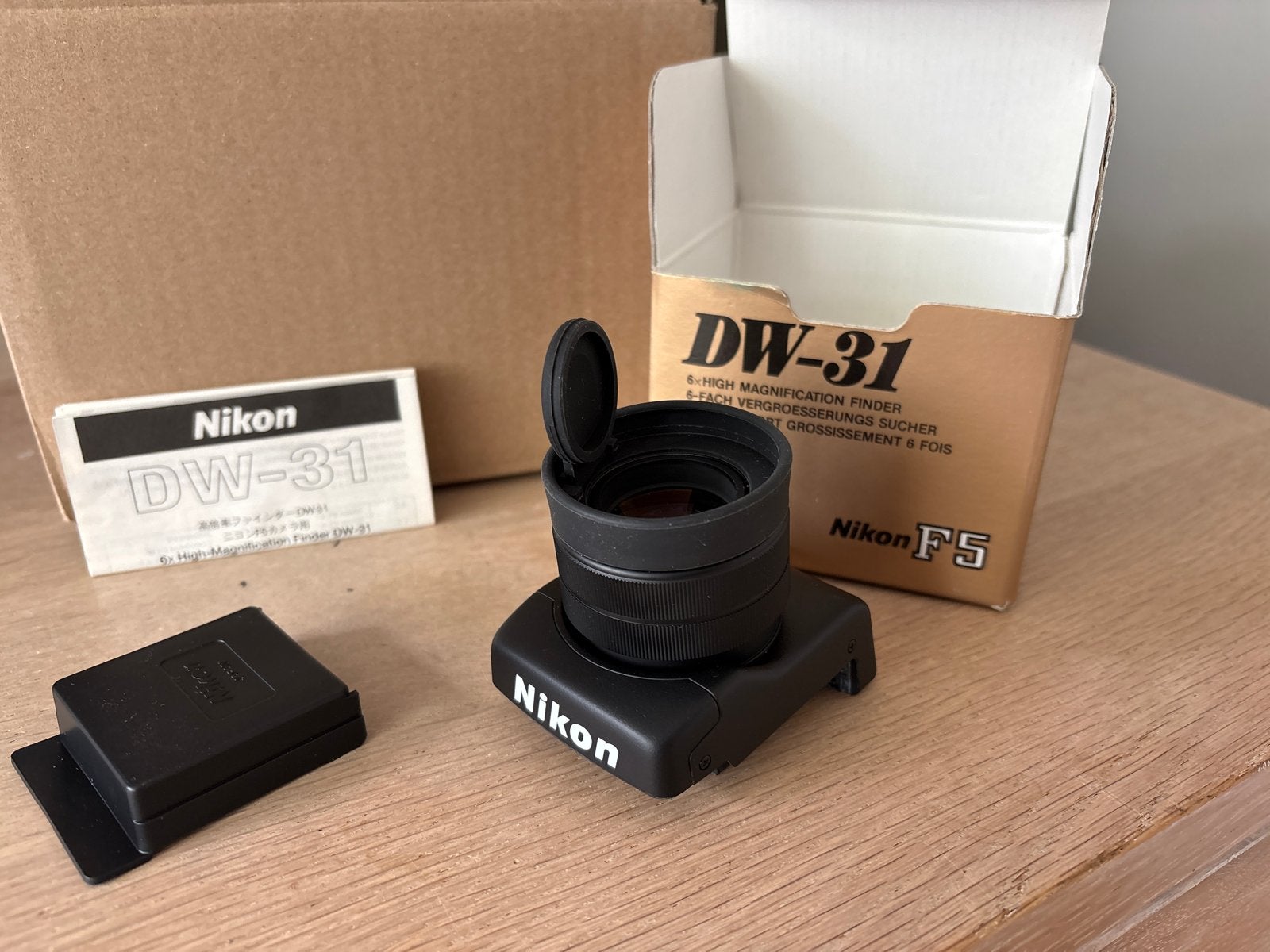 Nikon DW-31 6x High Magnification Finder voor F5, Nikon, Overige typen, Ophalen of Verzenden, Nieuw
