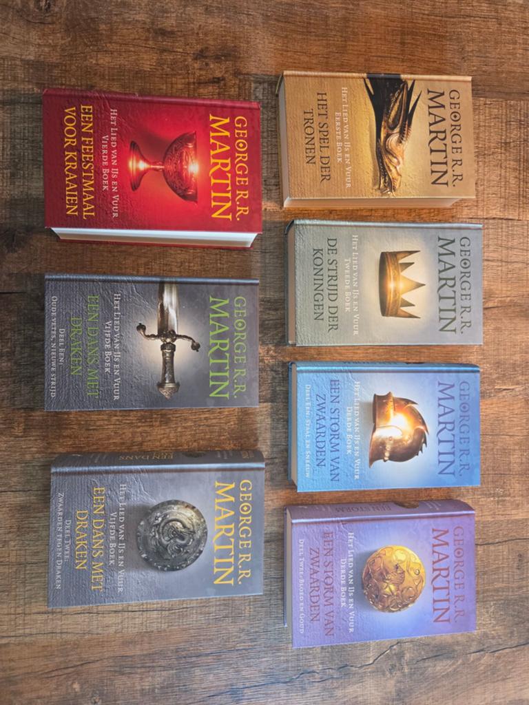 Complete Game of Thrones Hardcover Collectie - Z.g.a.n., Boeken, Ophalen of Verzenden, Zo goed als nieuw, George R.R. Martin