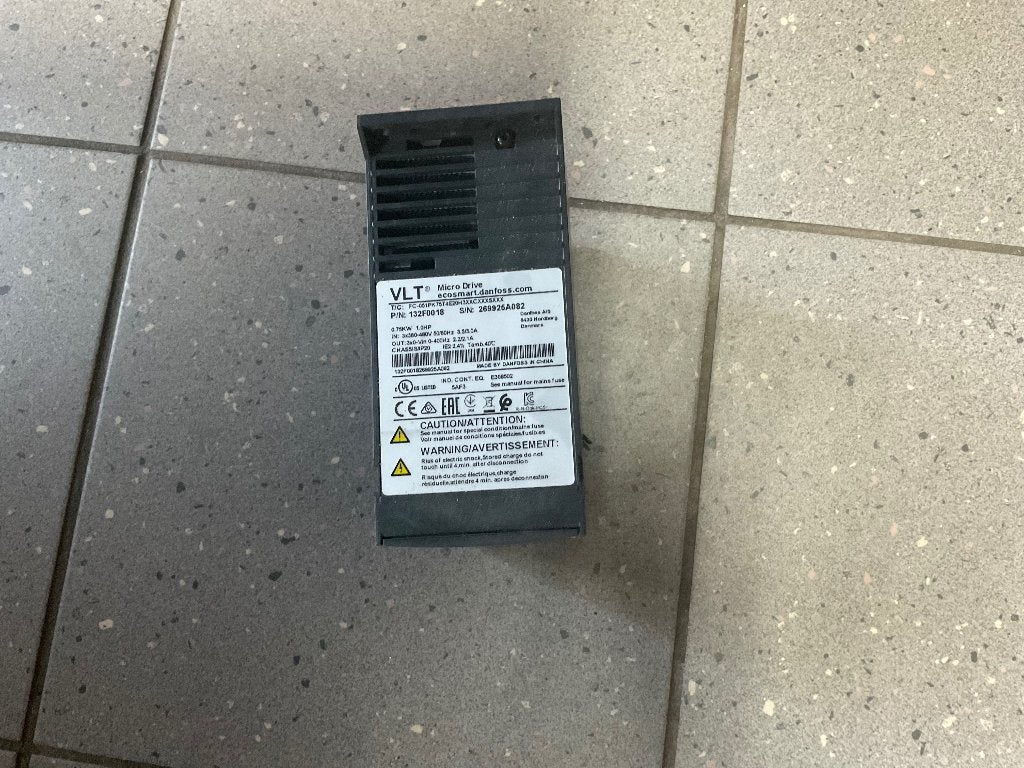 Danfoss microdrive 0,75kw, Ophalen of Verzenden, Gebruikt