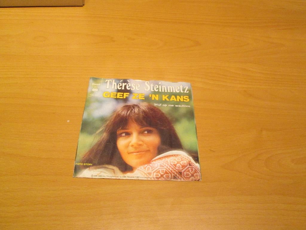 Thérèse Steinmetz - Geef Ze ’N Kans / Blijf Op Me Wachten, Ophalen of Verzenden, Gebruikt, Pop
