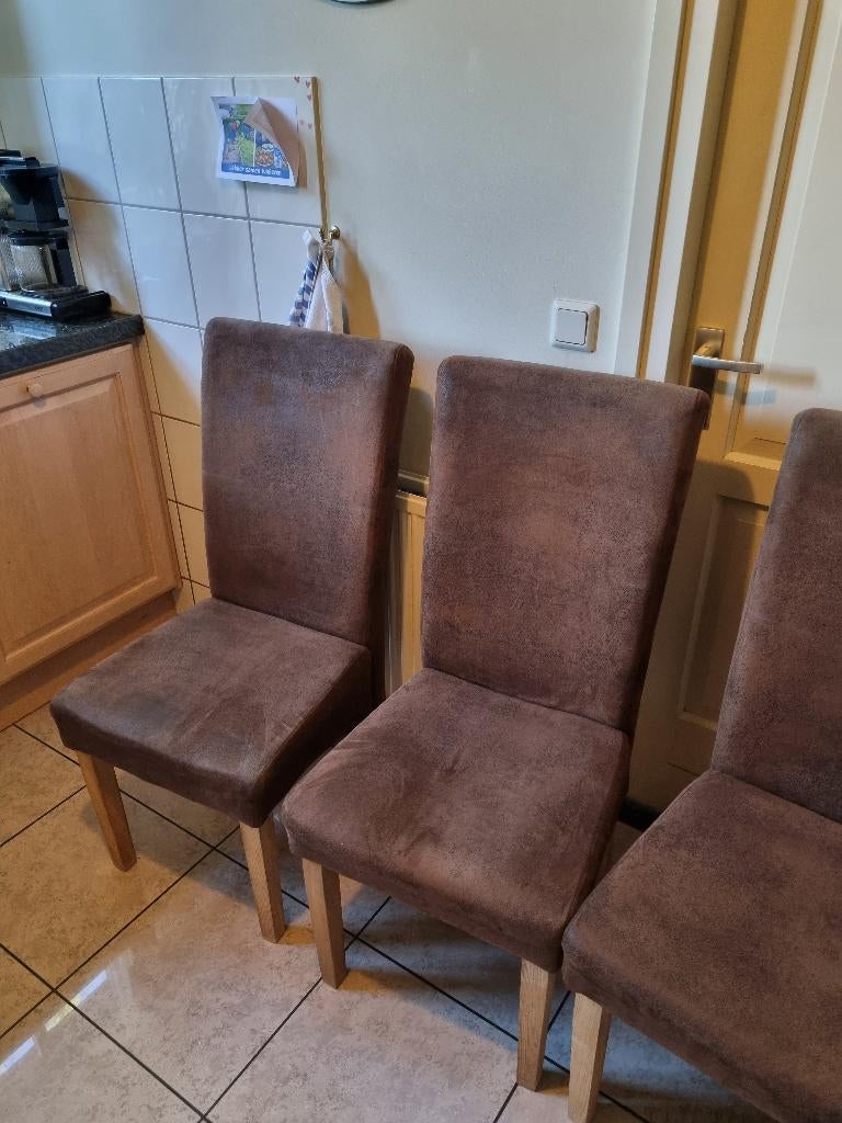Degelijke stoelen, Ophalen, Overige materialen, Gebruikt, Bruin