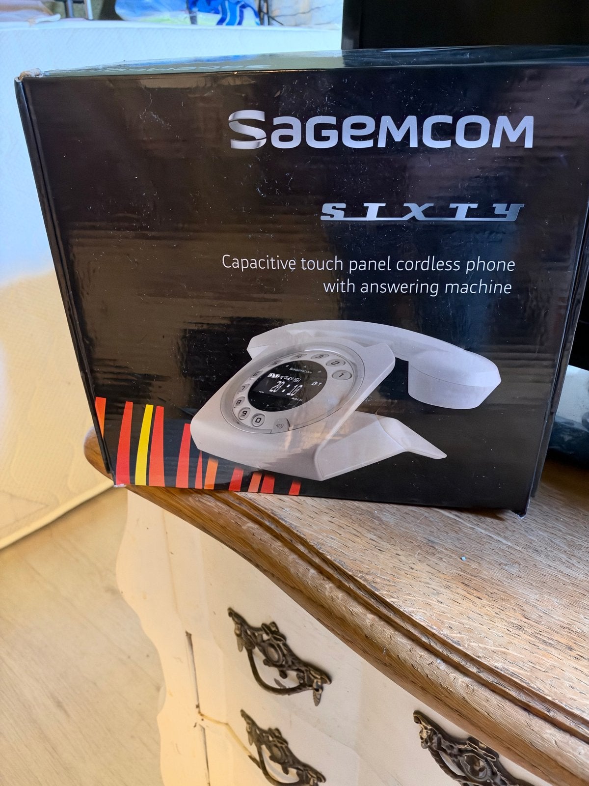 Sagemcom Sixty draadloze telefoon met antwoordapparaat, Ophalen, Zo goed als nieuw, 1 handset