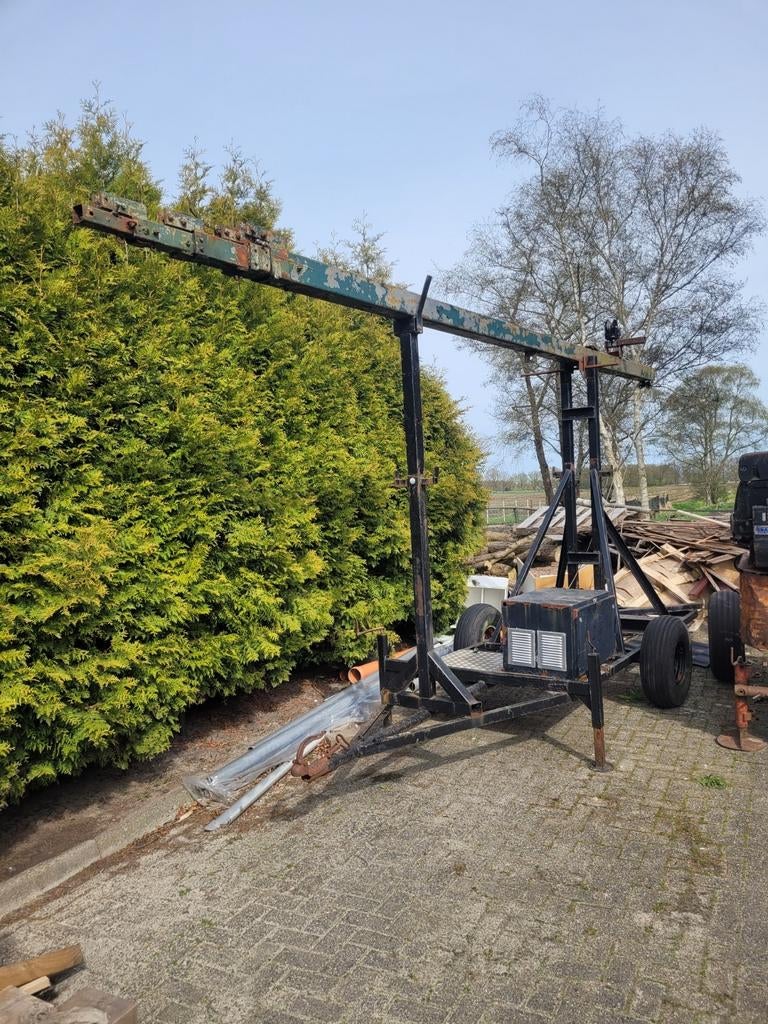 Mobiele 5x6 kokermast, Ophalen of Verzenden, Antenne