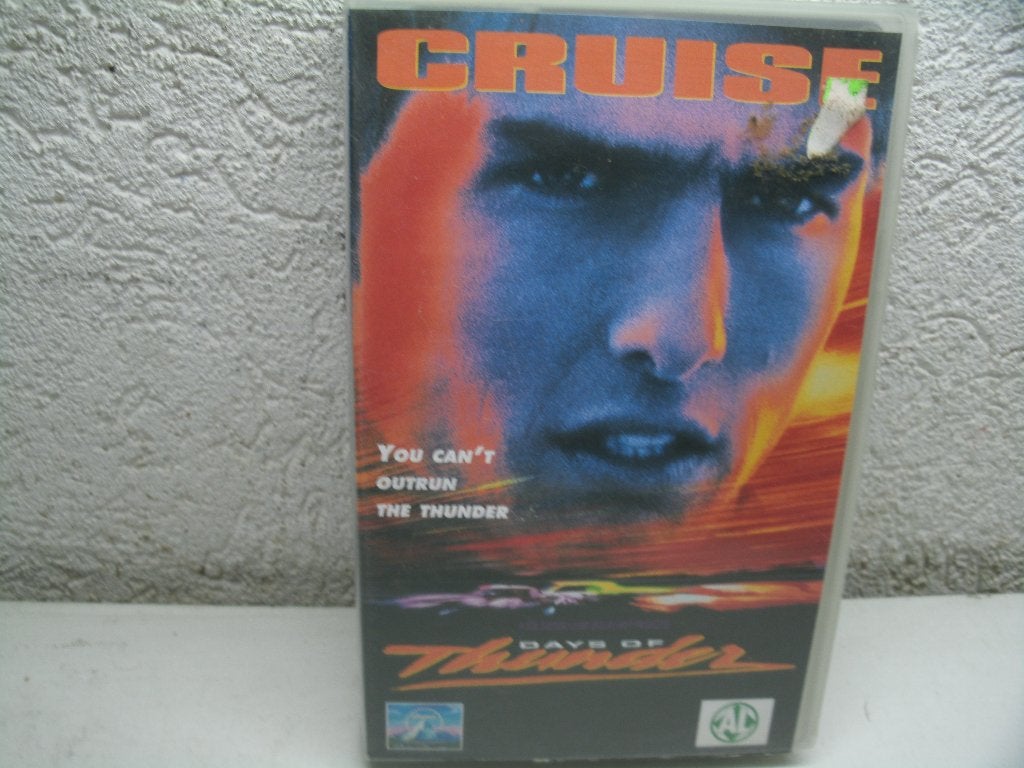 vhs 217b days of thunder, Vanaf 16 jaar, Ophalen of Verzenden, Zo goed als nieuw, Actie en Avontuur