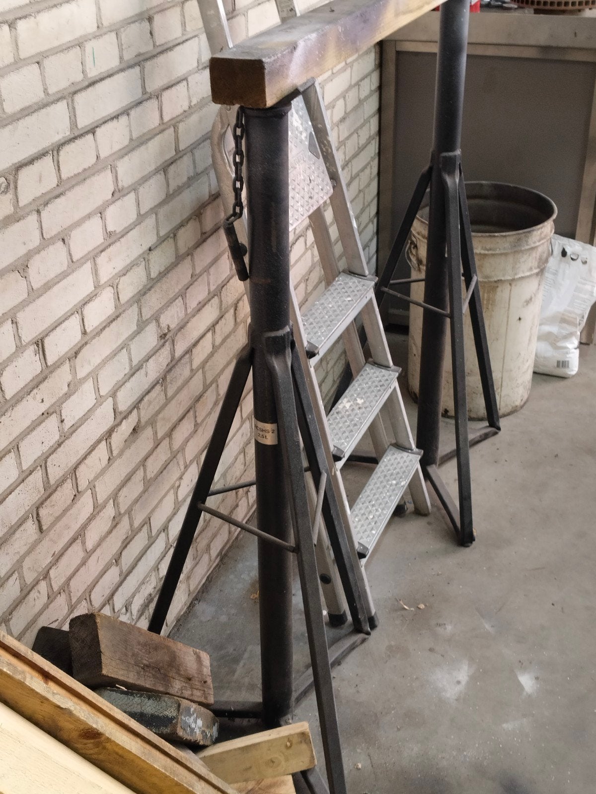 RODAC professionele assteun 2.5 ton 2 stuks hefbrug  Garage, Ophalen, Gebruikt