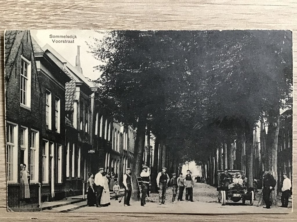 Sommelsdijk Voorstraat (voor 1920), Verzamelen, Verzenden, Voor 1920, Gelopen, Zuid-Holland