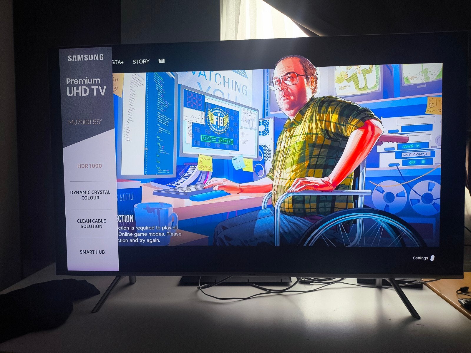 Samsung 4k tv, Audio, Tv en Foto, Televisies, Ophalen of Verzenden, 100 cm of meer, 50 Hz, Samsung
