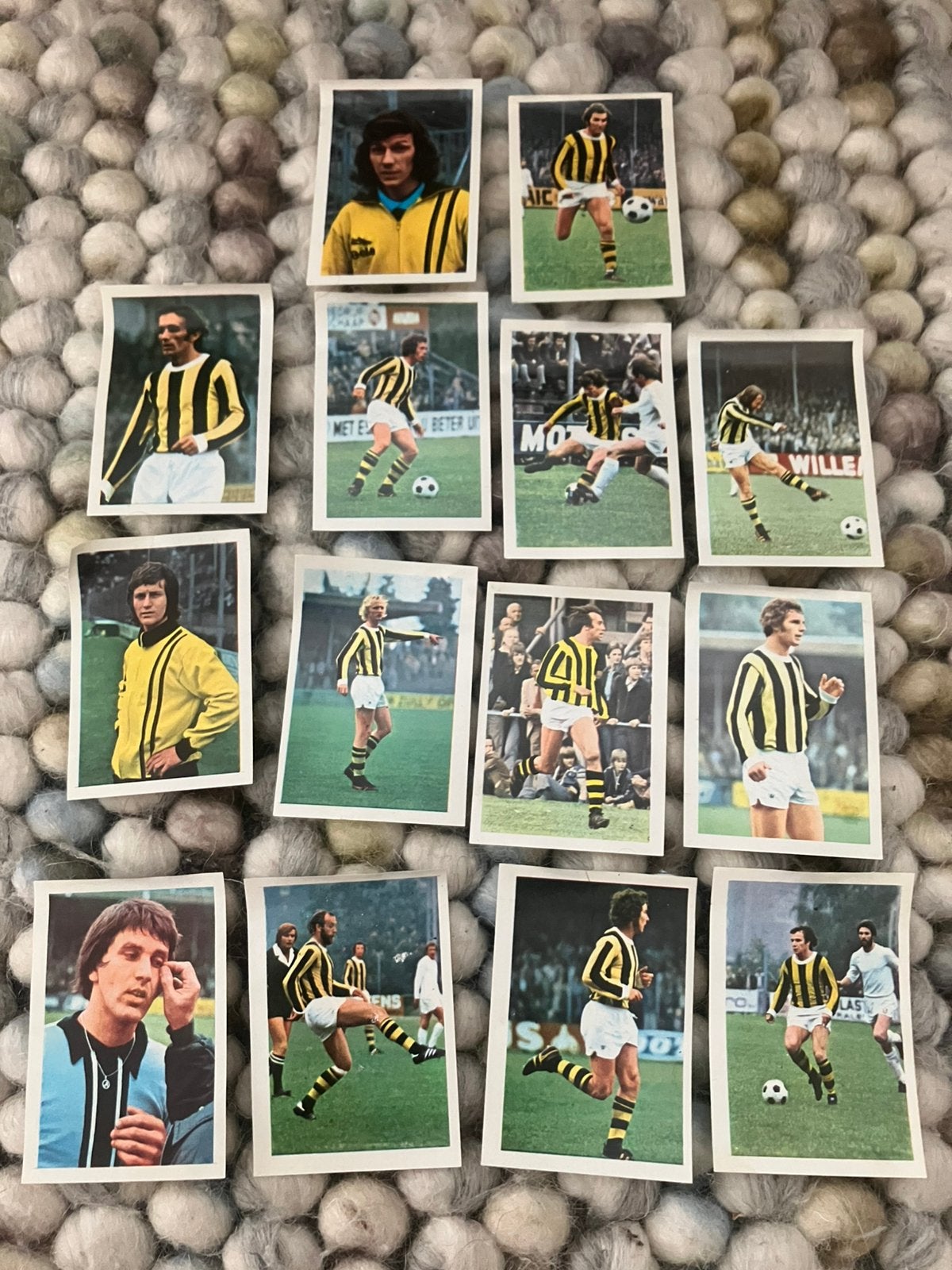 Vitesse panini vanderhout 1976-1977, Ophalen of Verzenden, Gebruikt, Vitesse, Poster, Plaatje of Sticker