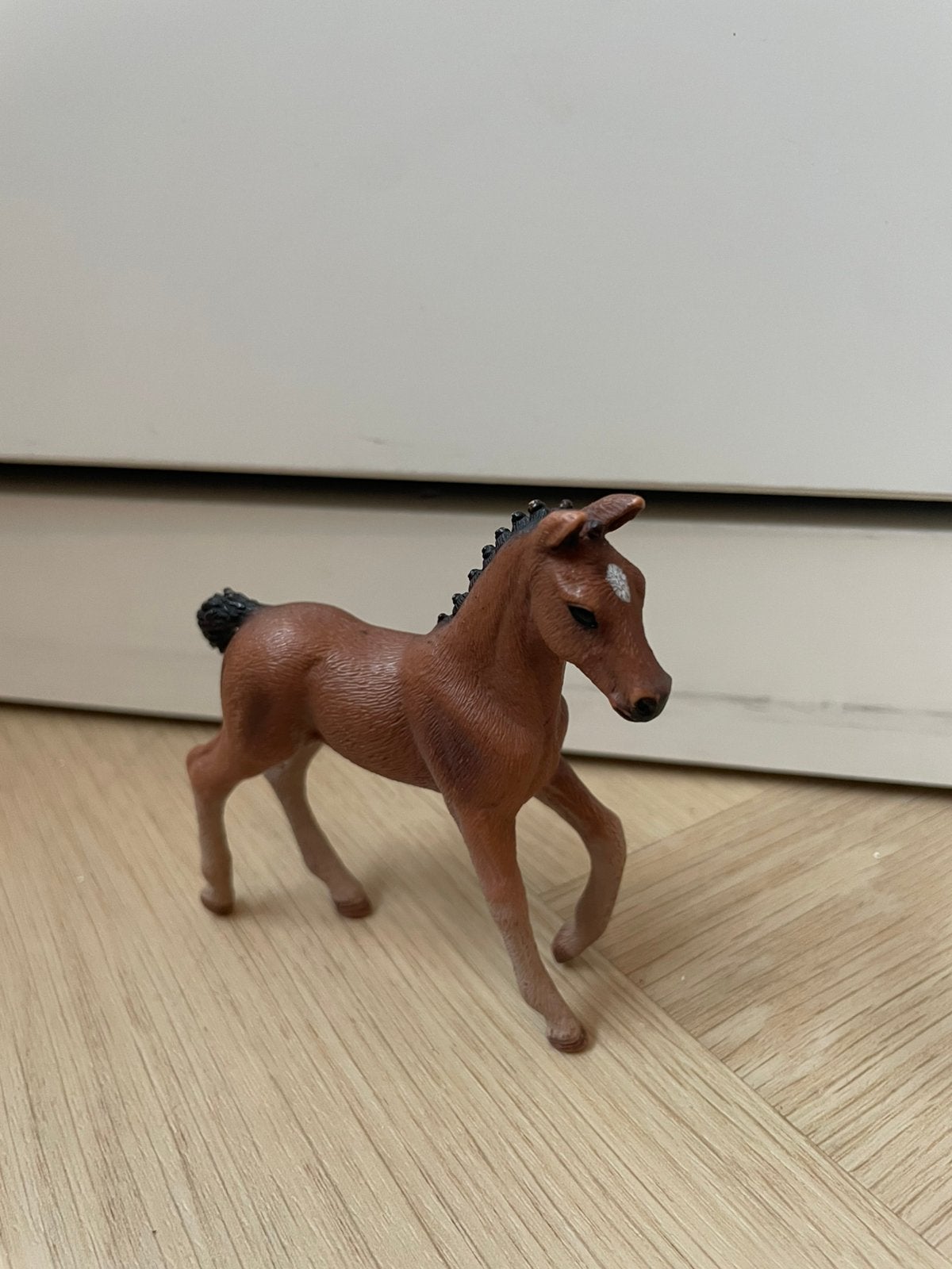 Schleich veulen, Ophalen of Verzenden, Gebruikt, Paard, Beeldje of Figuurtje
