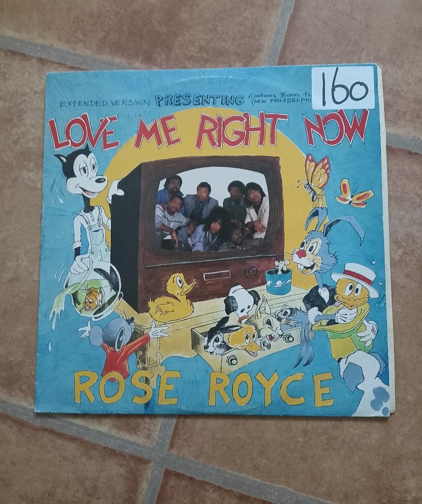 12'' Rose Royce - Love me right now, Ophalen of Verzenden, Gebruikt, 12 inch