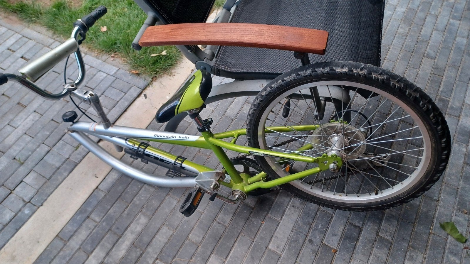 Aanhangfiets Mountain Train 20 inch, 6 versnellingen, Ophalen, Gebruikt, 20 inch of meer, Mountain Train