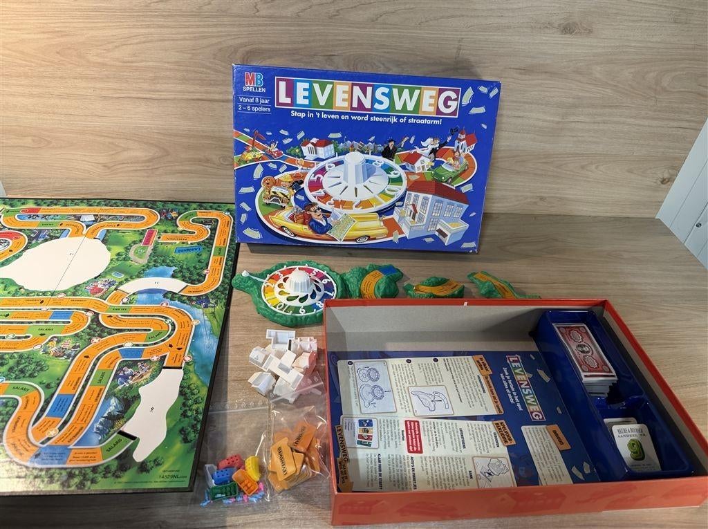 Levensweg - s6806, Hobby en Vrije tijd, Gezelschapsspellen | Bordspellen, Verzenden, Zo goed als nieuw