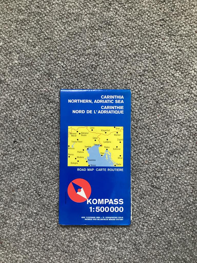 Kompass - wegenkaart - Karinthië - Oostenrijk -, Gelezen, 2000 tot heden, Landkaart, Europa Overig