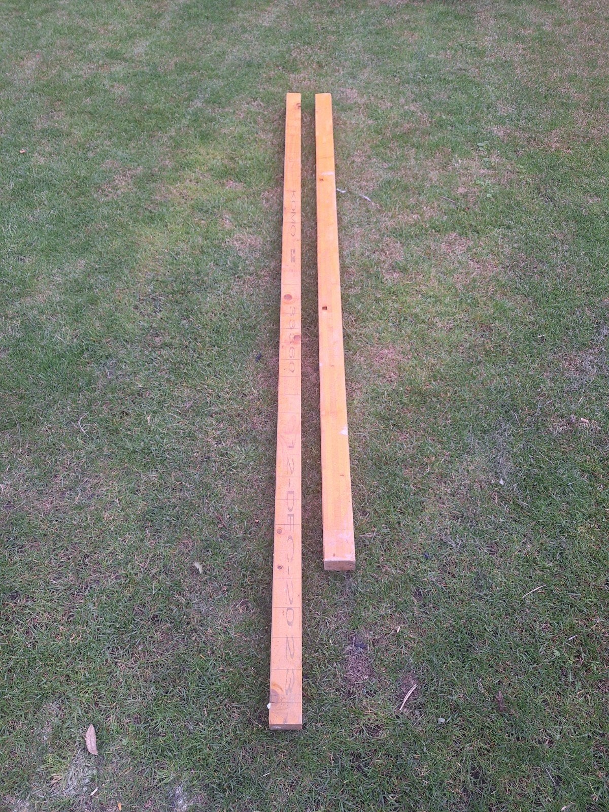 2 metselprofielen 260 en 230cm lang, Doe-het-zelf en Verbouw, Overige Doe-het-zelf en Verbouw, Ophalen