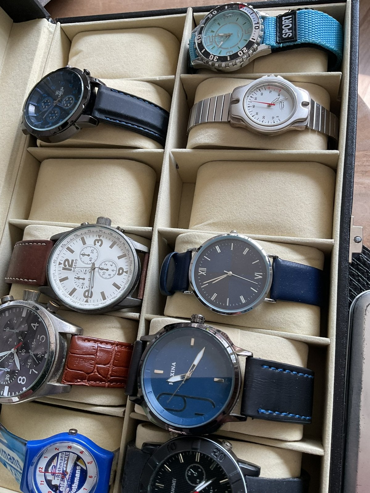 Horloge s, Ophalen, Zo goed als nieuw, Staal, Overige merken