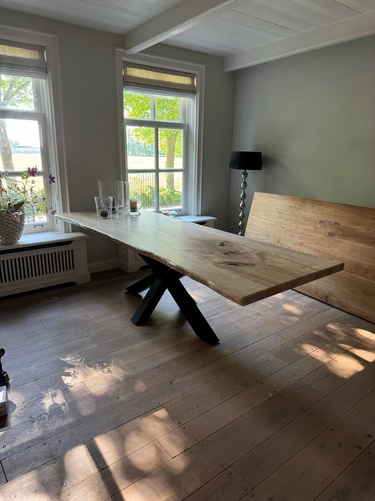 Essen houten tafel op maat gemaakt - Jouw droomtafel!, Huis en Inrichting, Tafels | Eettafels, Ophalen, 100 tot 150 cm, Vijf personen of meer