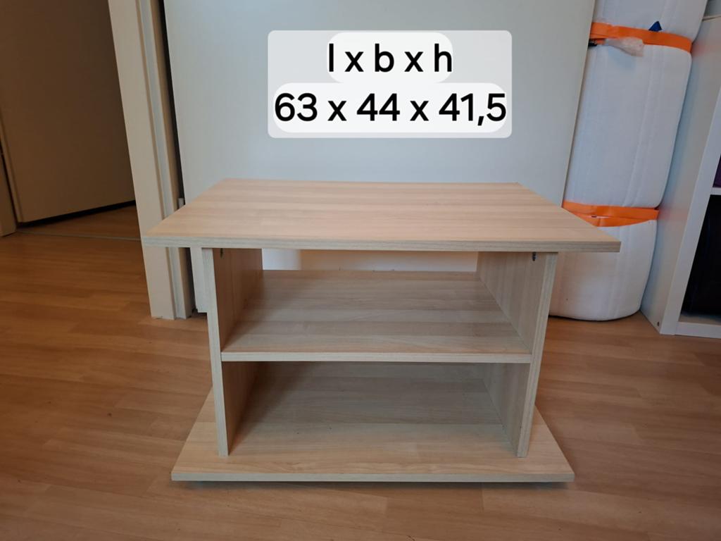 Televisiekastje en tafel, Ophalen, 50 tot 100 cm, Zo goed als nieuw, Minder dan 100 cm