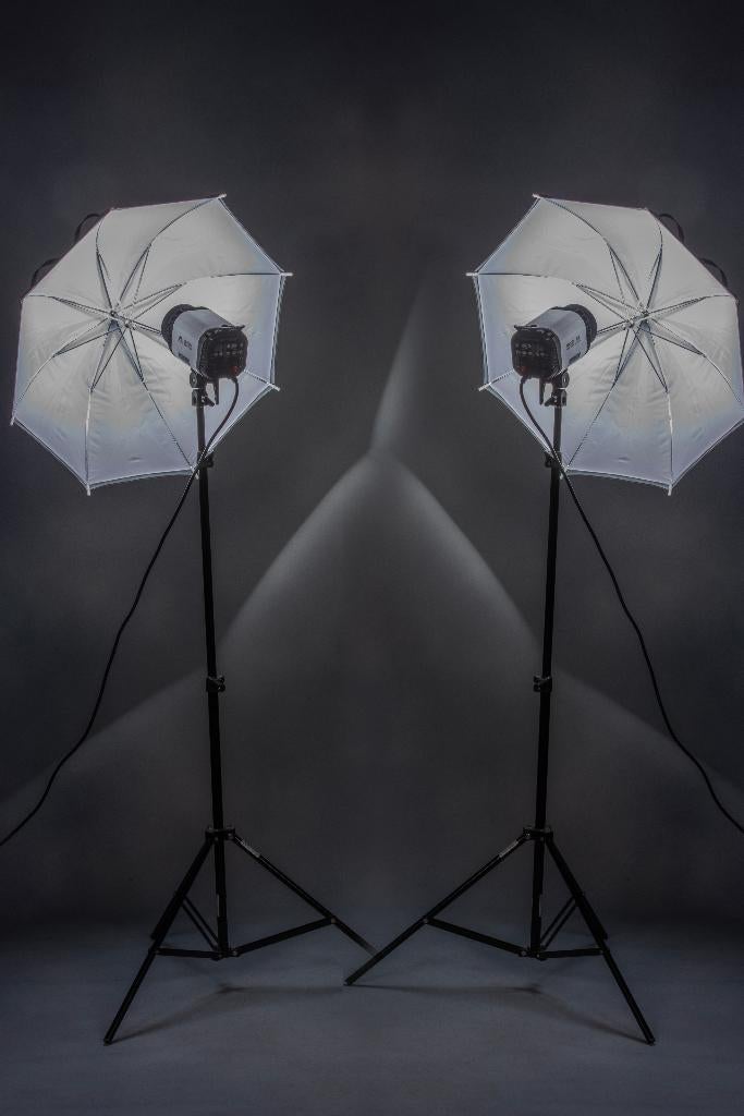 Studioflitsset 2x 350-WS, compact als nieuw, Ophalen of Verzenden, Zo goed als nieuw, 175 cm of meer, Overige typen