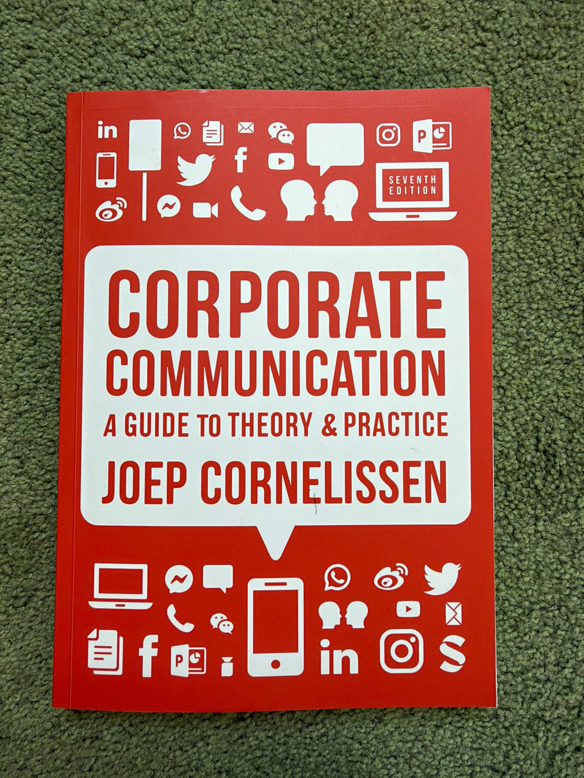 Boek corporate communication - Joep Cornelissen, Boeken, Ophalen of Verzenden, Nieuw, HBO