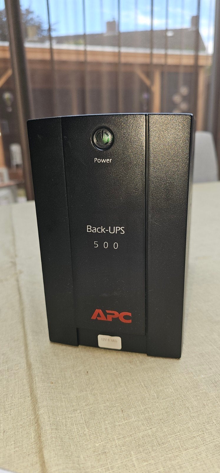 APC Back-UPS BX500CI - Zo goed als nieuw, Computers en Software, Noodvoedingen (UPS), Ophalen of Verzenden, Zo goed als nieuw