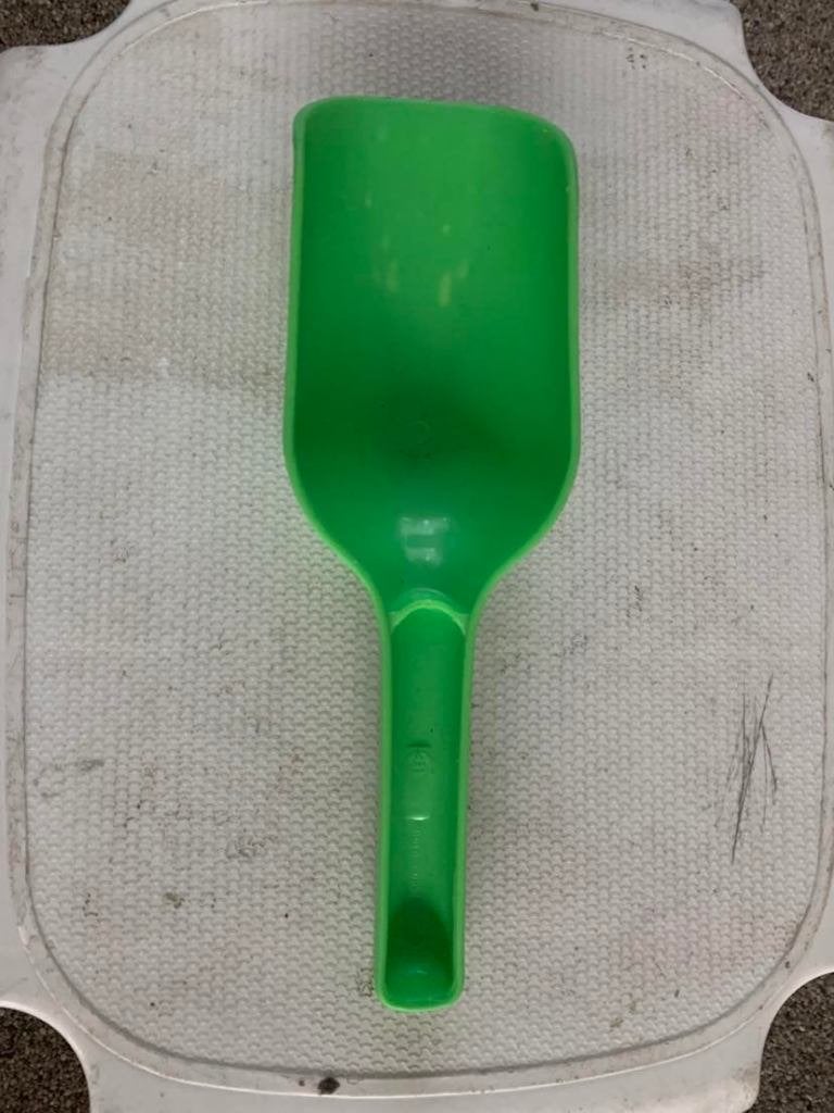 Groene kunststof schep, Ophalen of Verzenden, Nieuw, Overige soorten, Onbekend