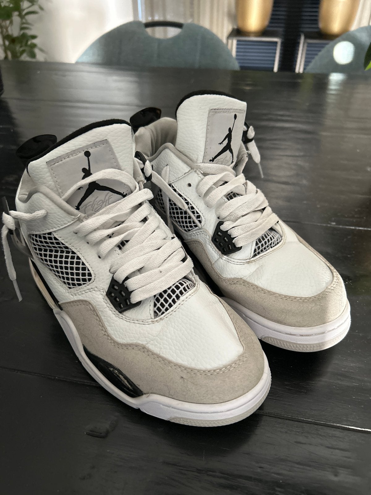 Jordan 4 sneakers maat 40  & Jordan trui maat S, Kleding | Heren, Ophalen, Wit, Sneakers of Gympen, Gedragen