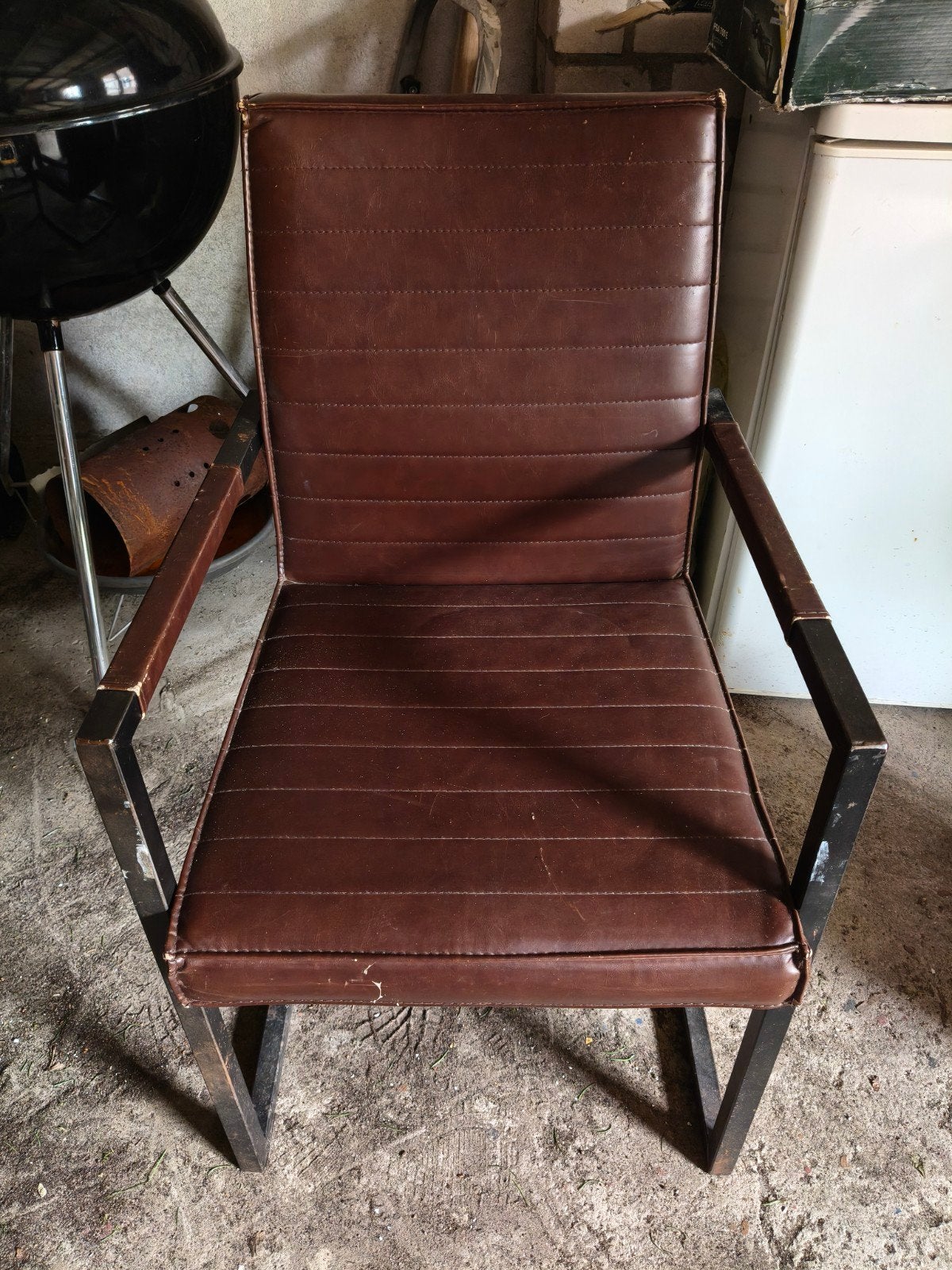 2x stoel bruin pronto wonen, Ophalen, Gebruikt, Bruin, Eén