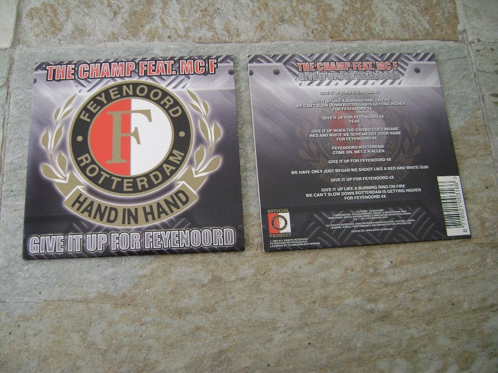 Feyenoord CD - Give it up for Feyenoord, Ophalen of Verzenden, Nieuw in verpakking, Eerste persing