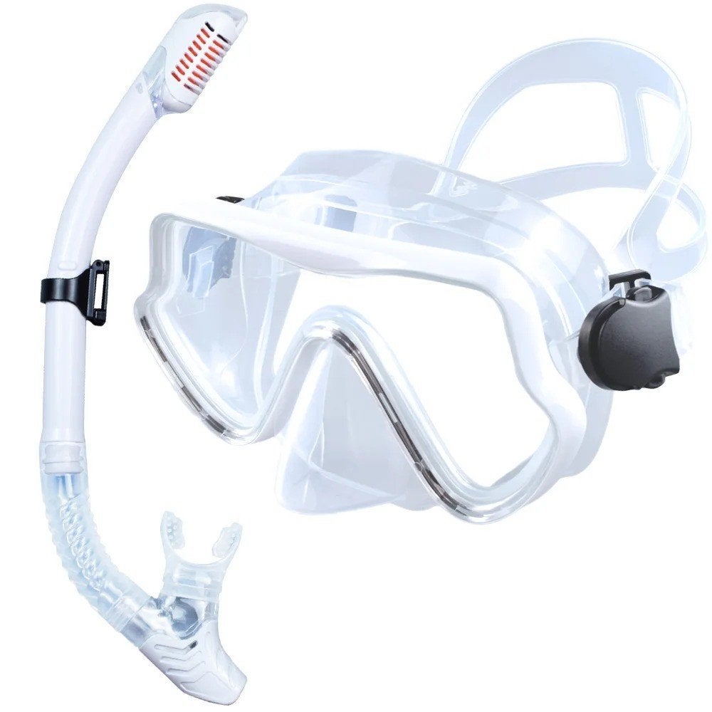 Professionele Scuba duikbril set met snorkel, Ophalen of Verzenden, Nieuw, Duikbril of Snorkel