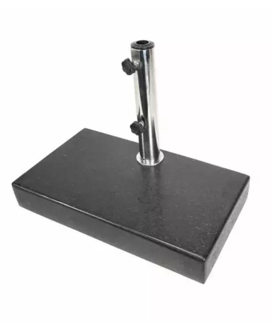Madison granieten parasolvoet 30 kg – zwart, Ophalen, Nieuw, Minder dan 1 meter, Parasolvoet