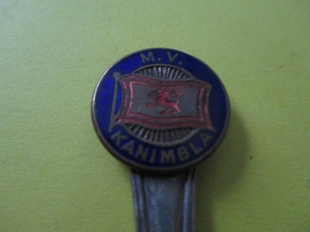 Lepeltje M.V. Kanimbla, Australie, Verzenden, Zo goed als nieuw