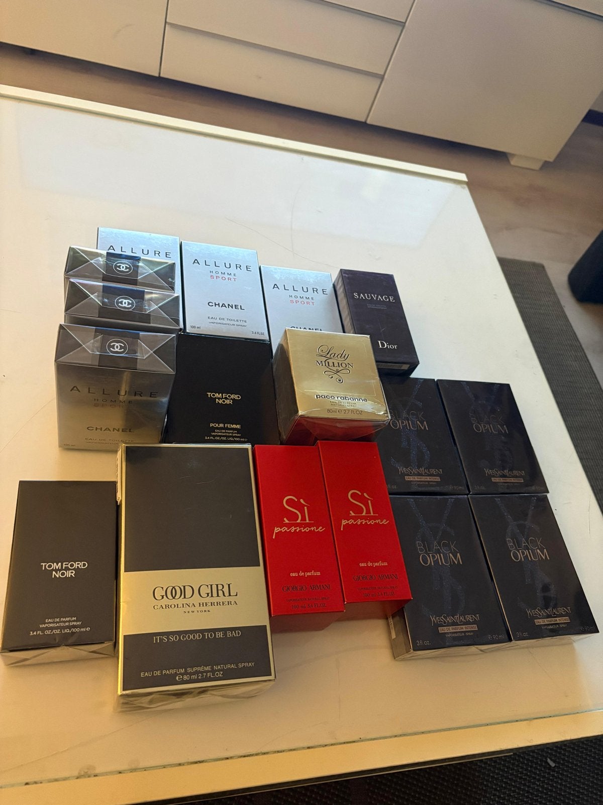 Diverse luxe parfums te koop, Ophalen of Verzenden, Nieuw