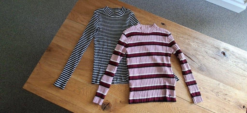 Setje shirts maat 152, Gebruikt, Meisje, D-Zine, Ophalen of Verzenden