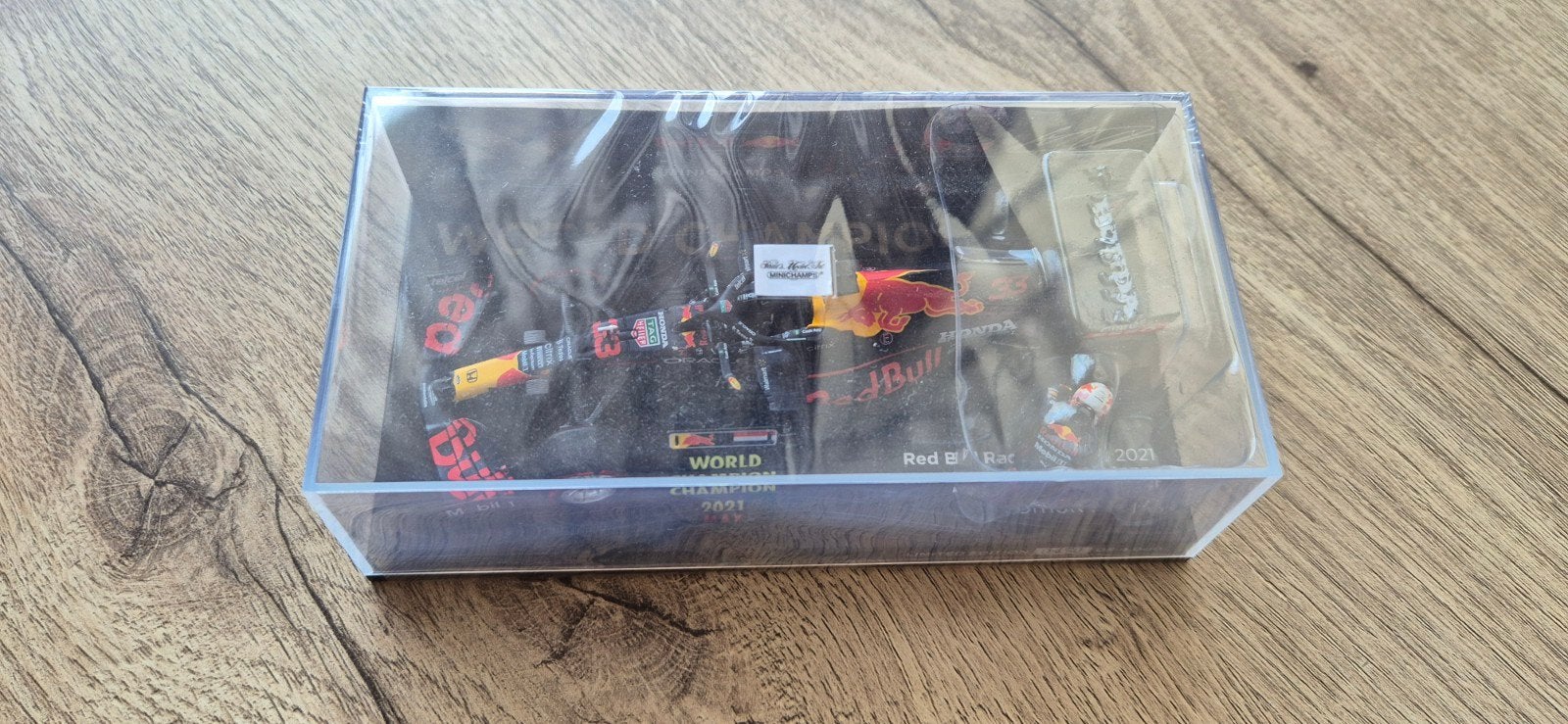 Max Verstappen wereldkampioen 2021/22/23/24 zeldzaam 1:43, Ophalen of Verzenden, Nieuw, Formule 1